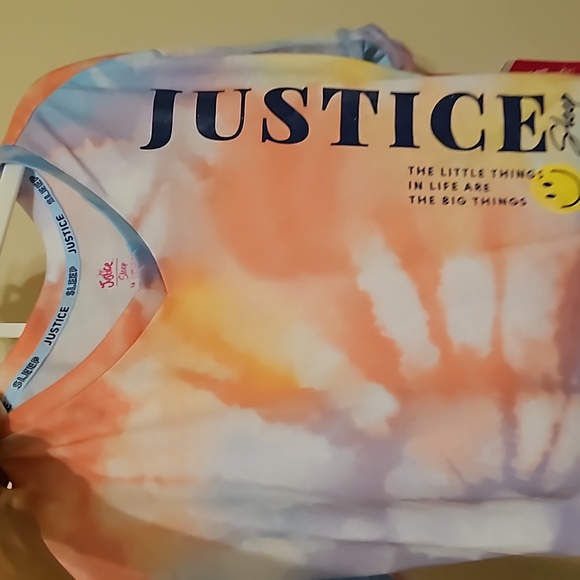 Girls colorful jammies short set - Picture 2 of 6